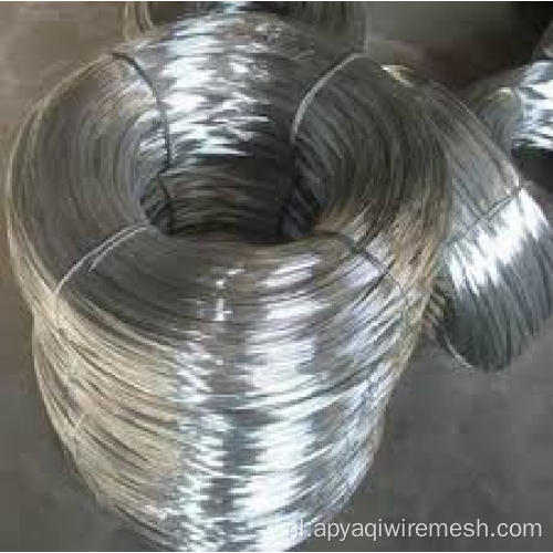 1 mm/1,2 mm/1,5 mm/1,8 mm gegalvaniseerde ijzerdraadbindingsdraad